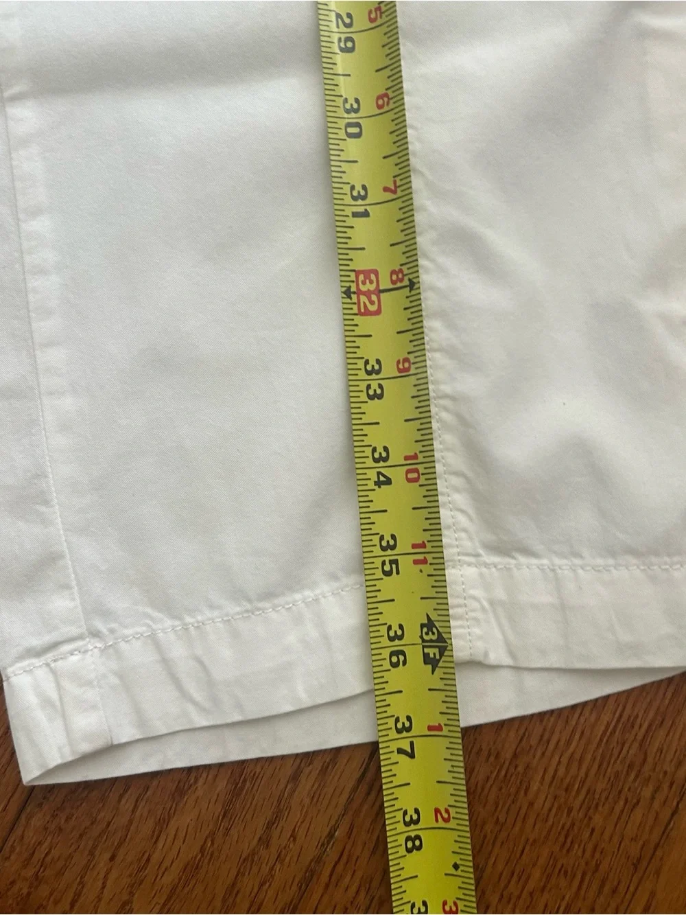 Lauren Ralph Lauren Cotton White Pants Size 18W Classic Plus Size Trouser EUC - Picture 8 of 13